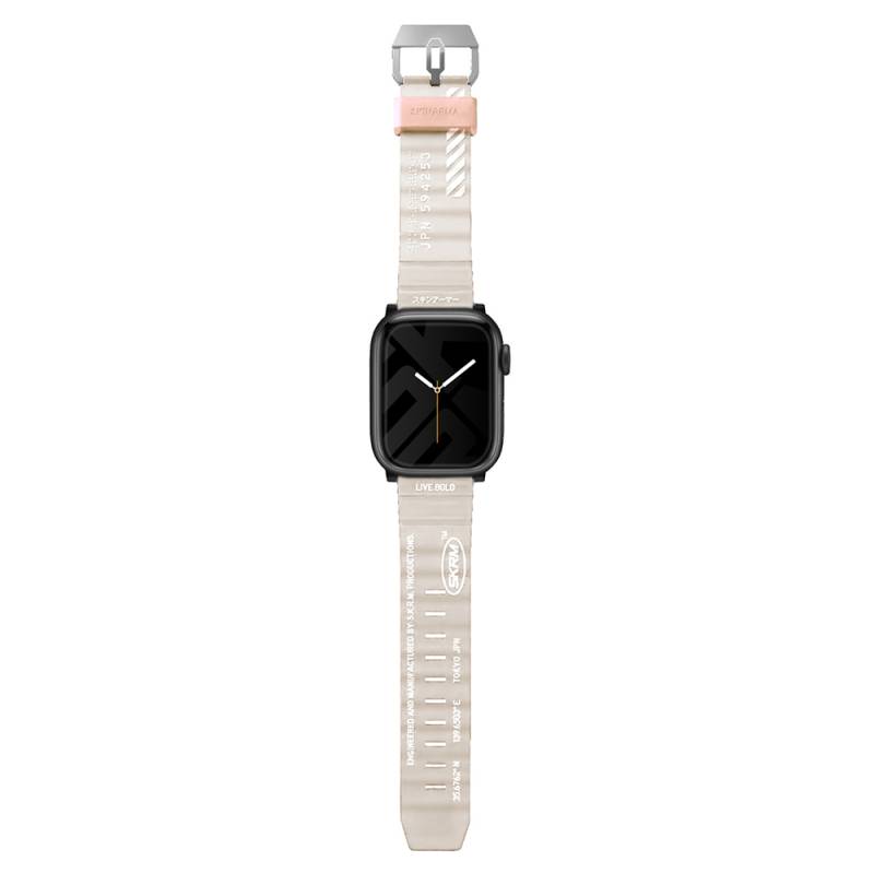 Apple Watch 42mm SkinArma Shokku Silikon Kordon - 3