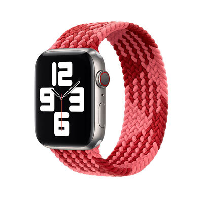 Apple Watch 42mm Wiwu Braided Solo Loop Contrast Color Medium Band - 16