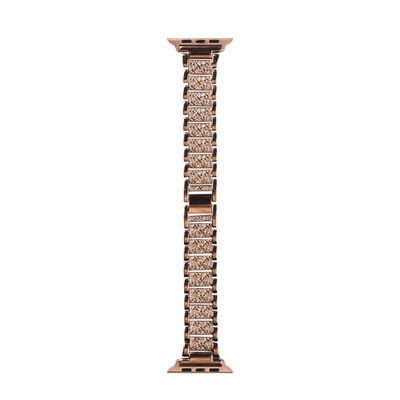 Apple Watch 42mm Wiwu Three Beads Set Auger Metal Kordon - 18
