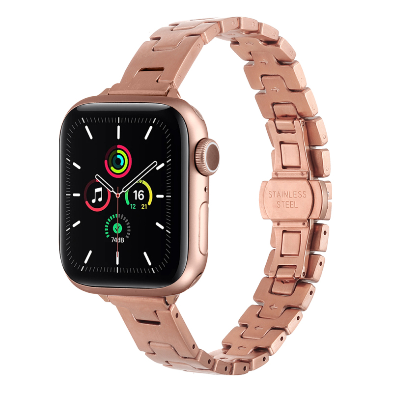 Apple Watch 42mm Zore KRD-150 Metal Kordon Strap Kayış - 2