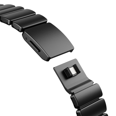 Apple Watch 42mm Zore KRD-152 Titanyum Silikon Kordon - 29