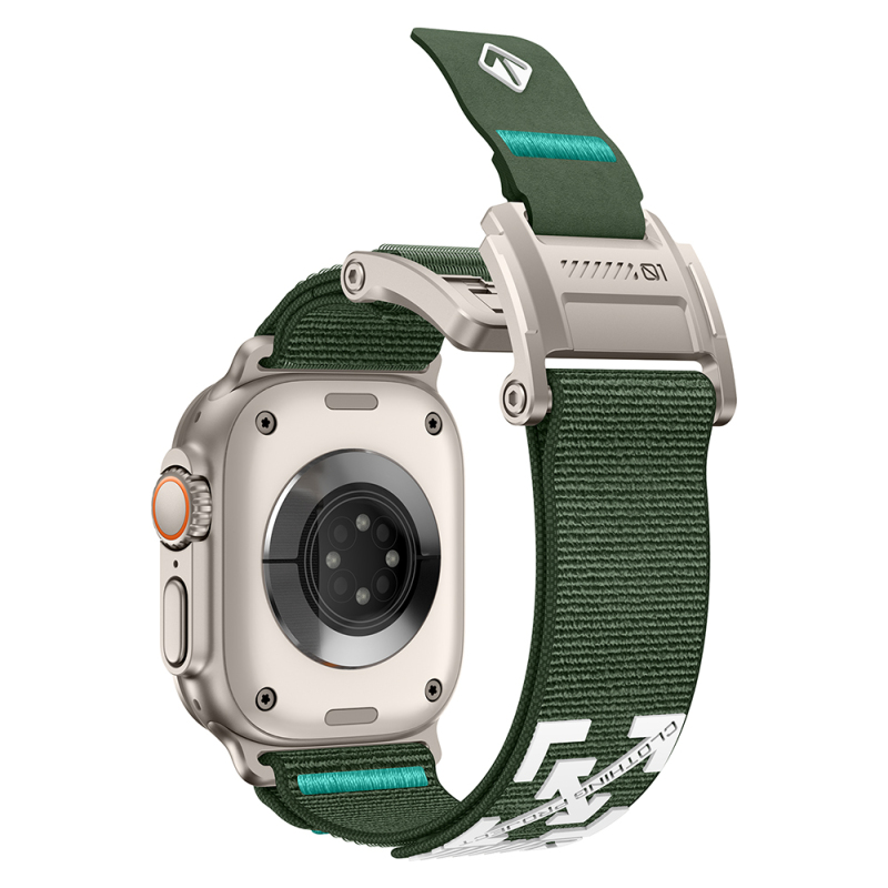 Apple Watch 42mm Zore KRD-154 Naylon Kumaş Hasır Örgülü Kordon - 55
