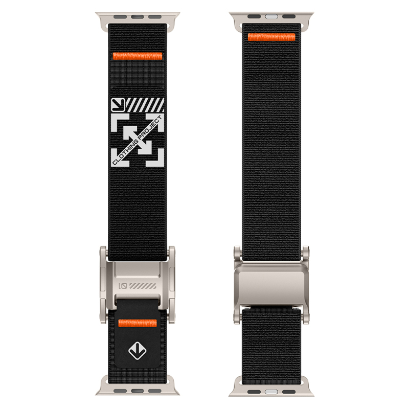 Apple Watch 42mm Zore KRD-154 Naylon Kumaş Hasır Örgülü Kordon - 36
