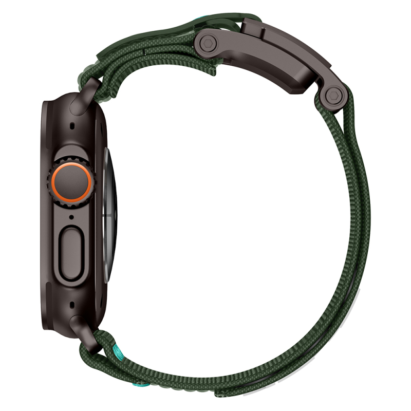 Apple Watch 42mm Zore KRD-154 Naylon Kumaş Hasır Örgülü Kordon - 41