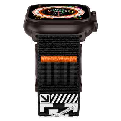 Apple Watch 42mm Zore KRD-154 Naylon Kumaş Hasır Örgülü Kordon - 14