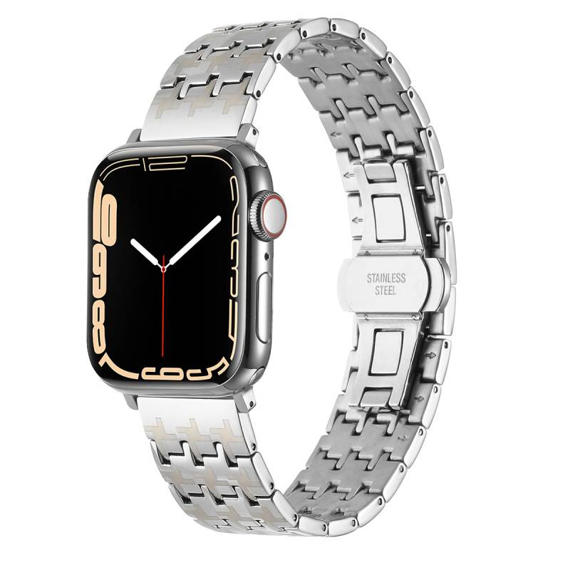 Apple Watch 42mm Zore KRD-86 Metal Band - 11