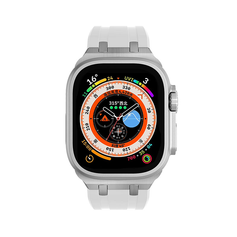 Apple Watch 42mm Zore KRD-89 Silikon Kordon - 17
