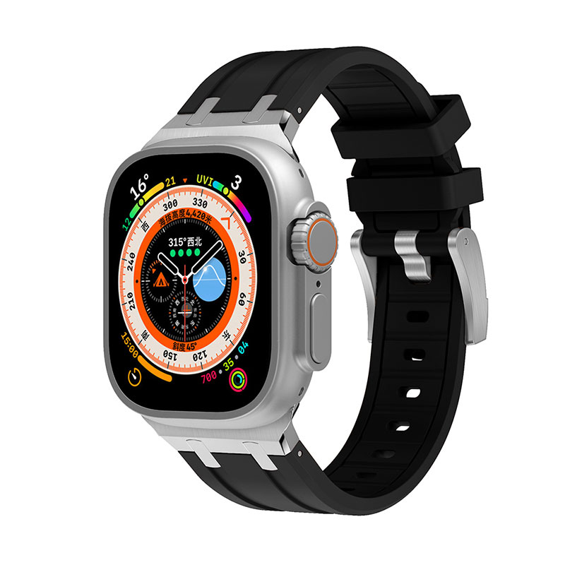 Apple Watch 42mm Zore KRD-89 Silikon Kordon - 8