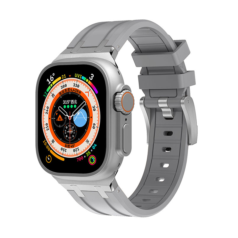 Apple Watch 42mm Zore KRD-89 Silikon Kordon - 6