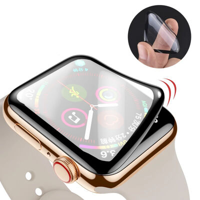 Apple Watch 42mm Zore Mat Eko PMMA Pet Saat Ekran Koruyucu - 3