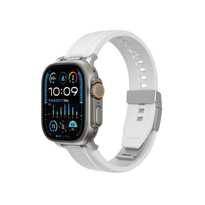 Apple Watch 44mm Amazingthing Titan Chrono Silikon Kordon - 4