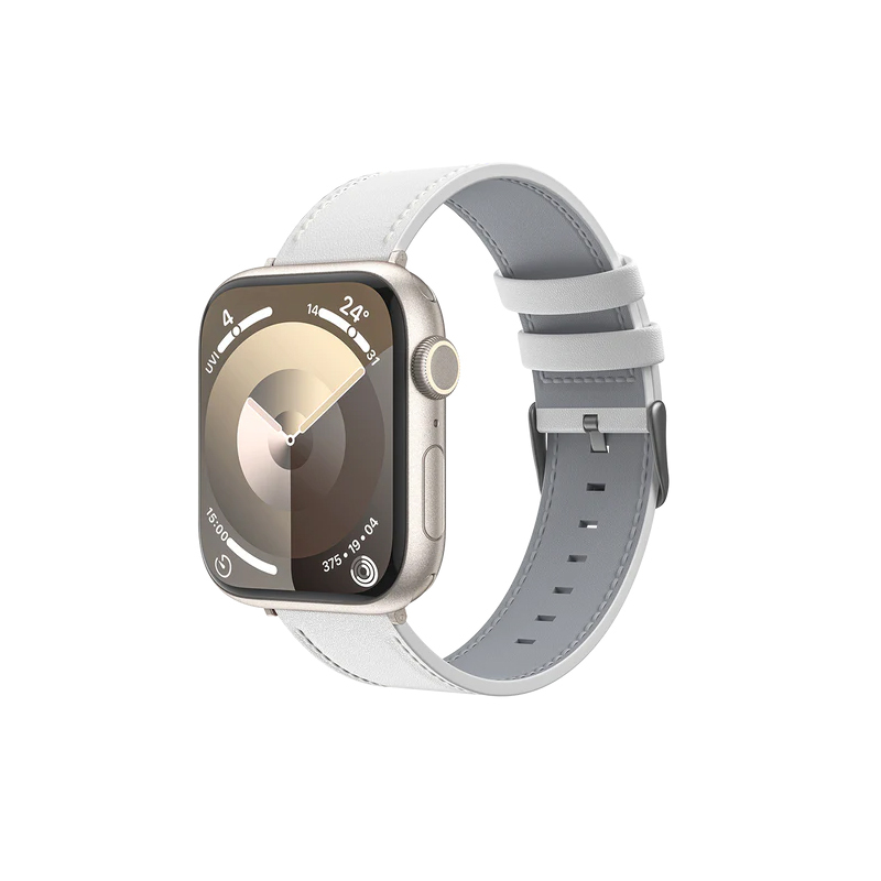 Apple Watch 44mm Benks Vintage Genuine Leather Serisi Deri Kordon Strap Kayış - 3