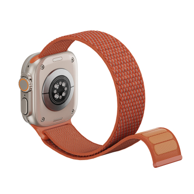 Apple Watch 44mm Kordon Wiwu WB501 CloudFlex Serisi Hasır Örgü Strap Kayış - 7