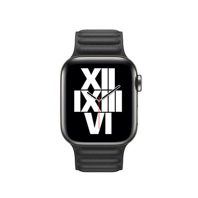 ​​​Apple Watch 44mm KRD-34 Deri Kordon - 6