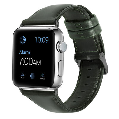 ​​​Apple Watch 44mm Luxury Leather Deri Kordon - 13