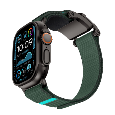 Apple Watch 44mm Mohseven iWatch Mecha Sport Mesh Band - 3