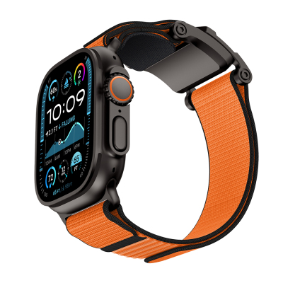 Apple Watch 44mm Mohseven iWatch Mecha Sport Silicone Band - 1