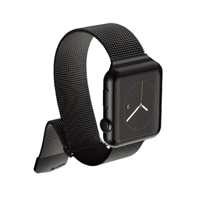 Apple Watch 44mm Raptic Hybrid Serisi Metal Hasır Kordon - 5