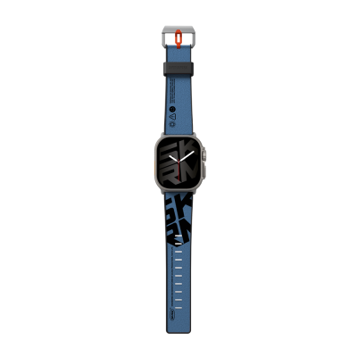 Apple Watch 44mm SkinArma Spunk Series PU Leather Band - 1
