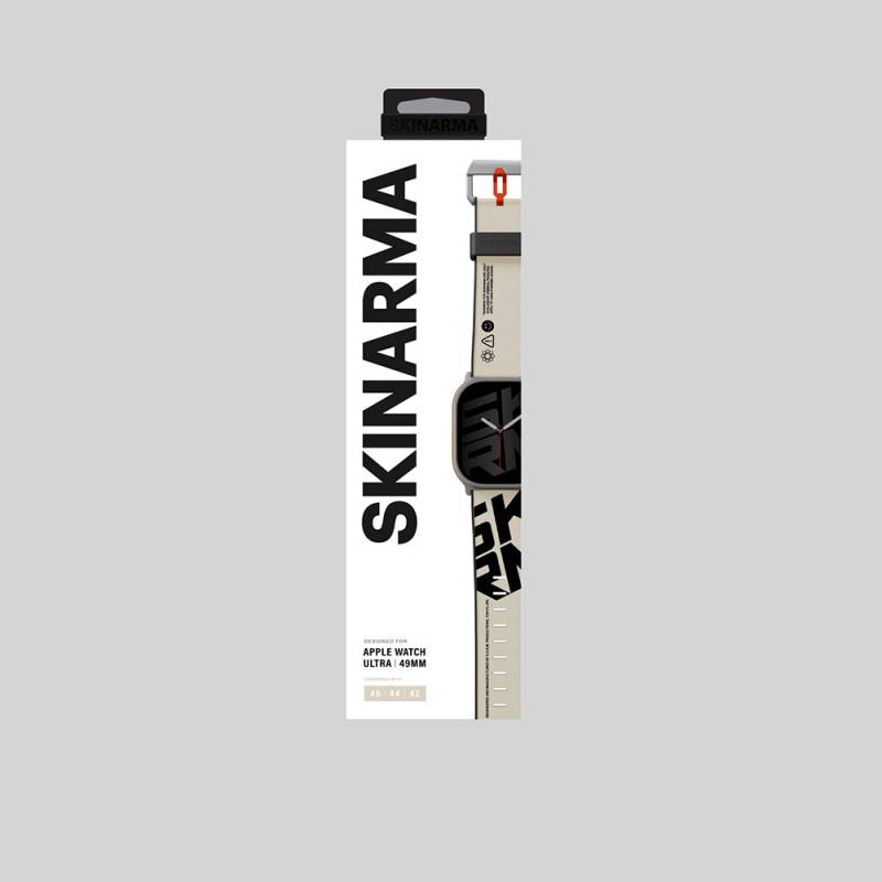 Apple Watch 44mm SkinArma Spunk Serisi PU Deri Kordon - 8