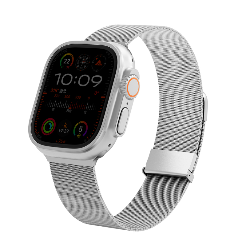 Apple Watch 44mm Wiwu MagFlex Secure Serisi Metal Kordon - 1