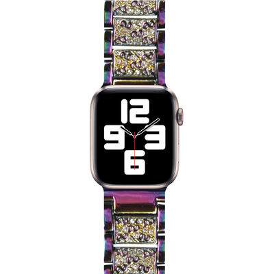 Apple Watch 44mm Wiwu Three Beads Set Auger Metal Band - 7