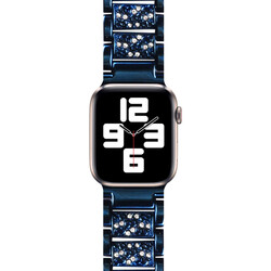 Apple Watch 44mm Wiwu Three Beads Set Auger Metal Band - 16