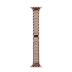 Apple Watch 44mm Wiwu Three Beads Set Auger Metal Band - 18