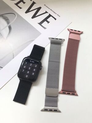 Apple Watch 44mm Zore KRD-01 Metal Band - 4