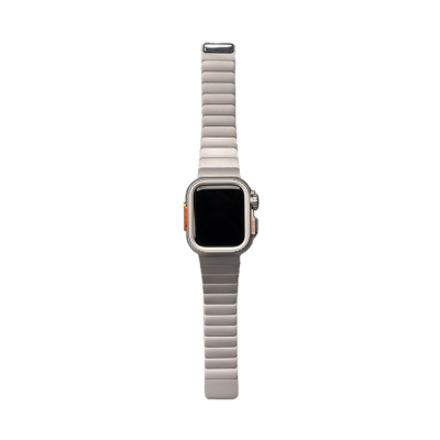 Apple Watch 44mm Zore KRD-126 Sert Kasa Koruyuculu Metal Kordon - 14