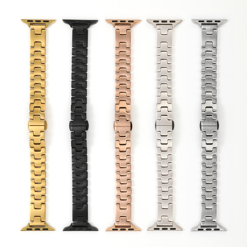 Apple Watch 44mm Zore KRD-150 Metal Kordon Strap Kayış - 14