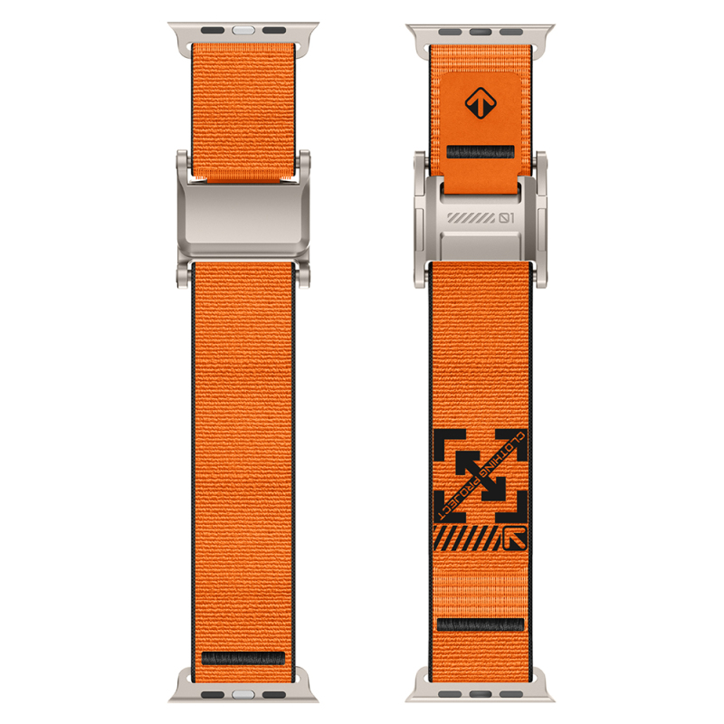Apple Watch 44mm Zore KRD-154 Naylon Kumaş Hasır Örgülü Kordon - 72