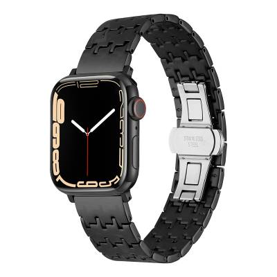 Apple Watch 44mm Zore KRD-86 Metal Band - 13