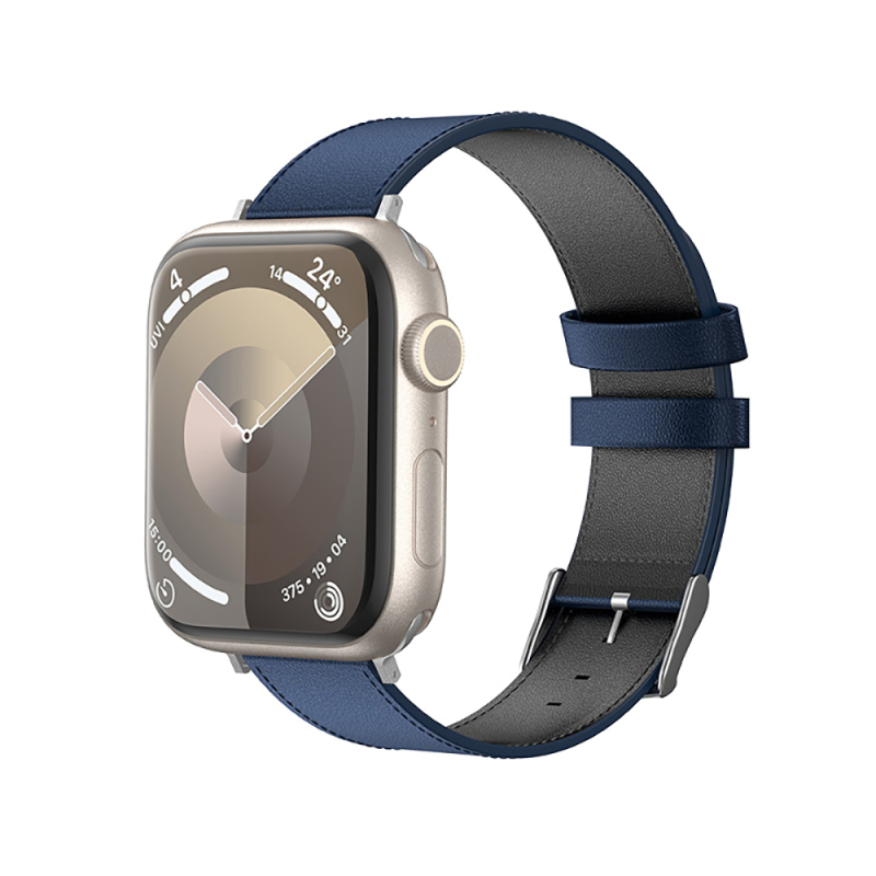 Apple Watch 7 41mm Benks Vintage Genuine Leather Series Leather Band Strap - 5