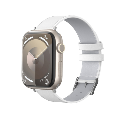 Apple Watch 7 41mm Benks Vintage Genuine Leather Serisi Deri Kordon Strap Kayış - 3