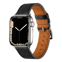 ​Apple Watch 7 41mm KRD-76 PU Leather Band Strap - 12
