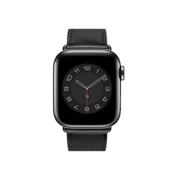 Apple Watch 7 41mm Wiwu Attleage Watchband Hakiki Deri Kordon - 4
