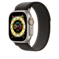 Apple Watch 7 41mm Wiwu Trail Loop Naylon Örgü İşlemeli Hasır Kordon Strap Kayış - 5