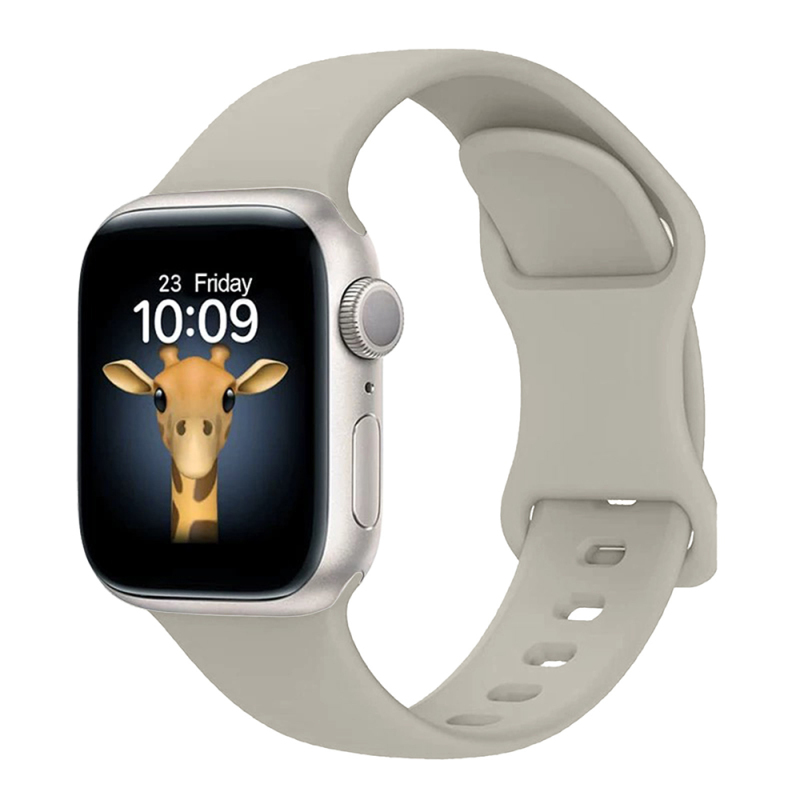 Apple Watch 7 41mm Zore KRD-131 Silikon Kordon Strap Kayış - 7