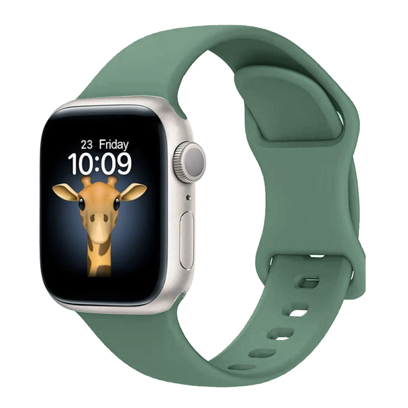 Apple Watch 7 41mm Zore KRD-131 Silikon Kordon Strap Kayış - 9