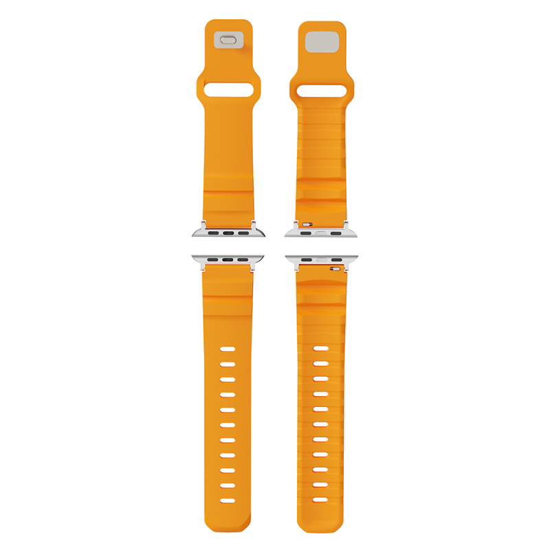 Apple Watch 7 41mm Zore KRD-143 Silicone Band - 12