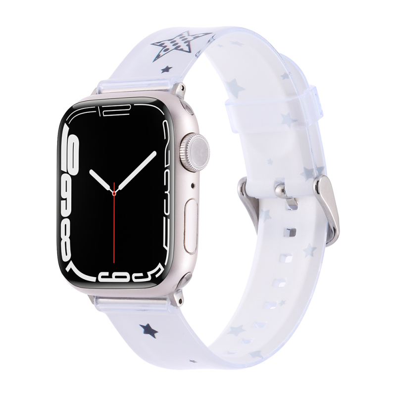 Apple Watch 7 41mm Zore KRD-156 Silikon Kordon - 1
