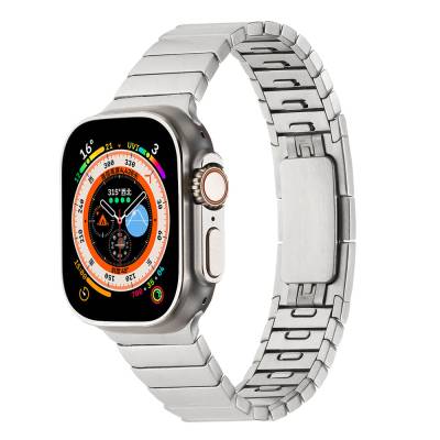 Apple Watch 7 41mm Zore KRD-82 Metal Kordon - 1