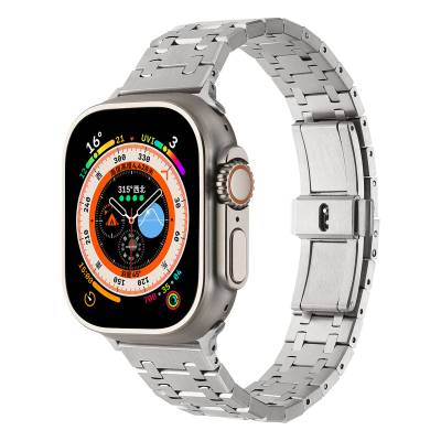 Apple Watch 7 41mm Zore KRD-83 Metal Band - 1