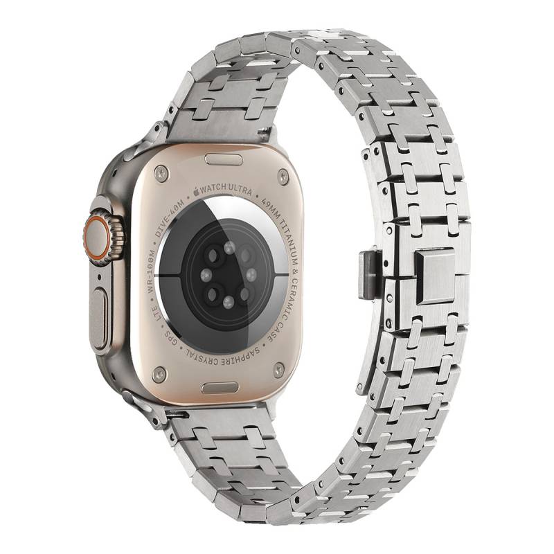 Apple Watch 7 41mm Zore KRD-83 Metal Kordon - 3