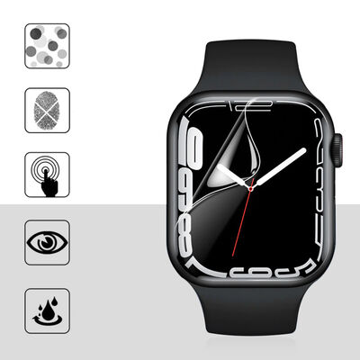 Apple Watch 7 41mm Zore Narr Tpu Body Ekran Koruyucu - 5
