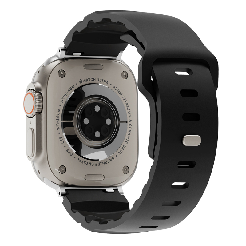 Apple Watch 7 45mm KRD-143 Silikon Kordon - 8