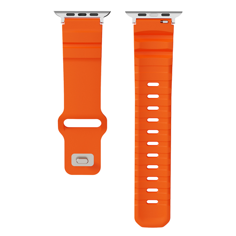 Apple Watch 7 45mm KRD-143 Silikon Kordon - 16