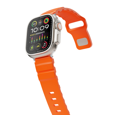 Apple Watch 7 45mm KRD-143 Silikon Kordon - 24