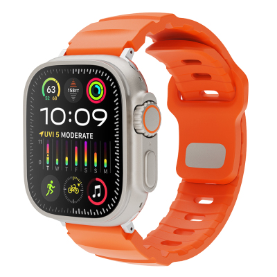 Apple Watch 7 45mm KRD-143 Silikon Kordon - 4